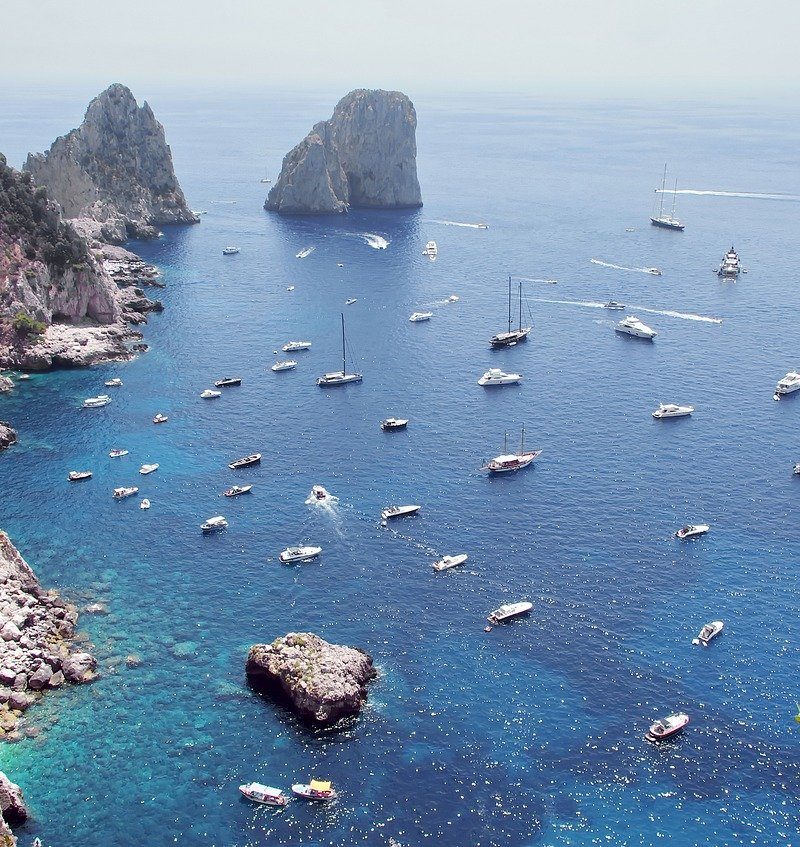 VIP Boat tour - Capri from Naples (8hrs)